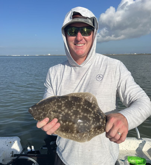 Galveston, where every Flounder cast counts!